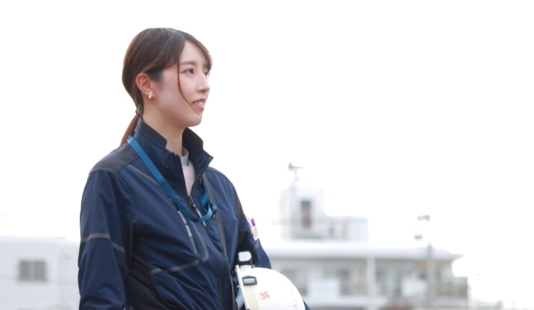 入社2年目　施工管理技術者